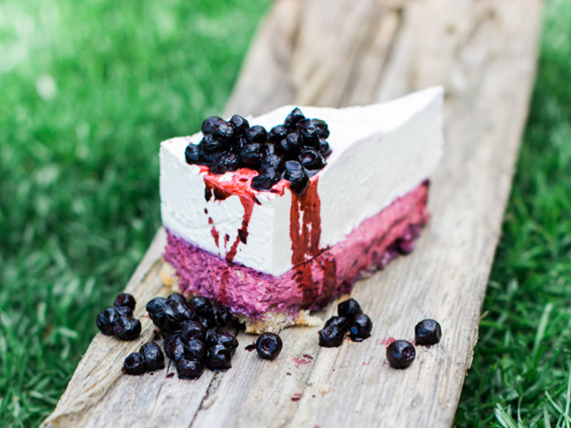 Borovničeva torta - Čolnarna Trboje